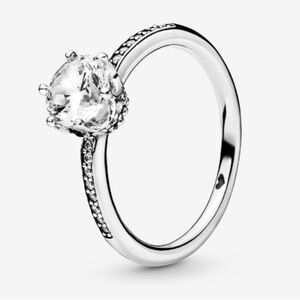 Pandora Crown Solitaire Ring